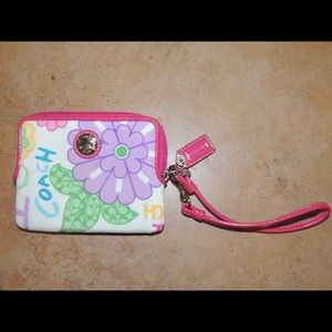 Coach wristlet
